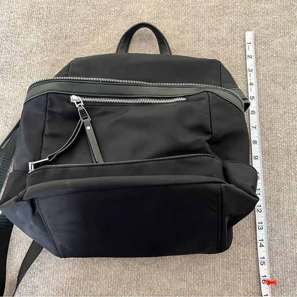 Black Nylon Washable Women’s Backpack - Picture 6 of 7